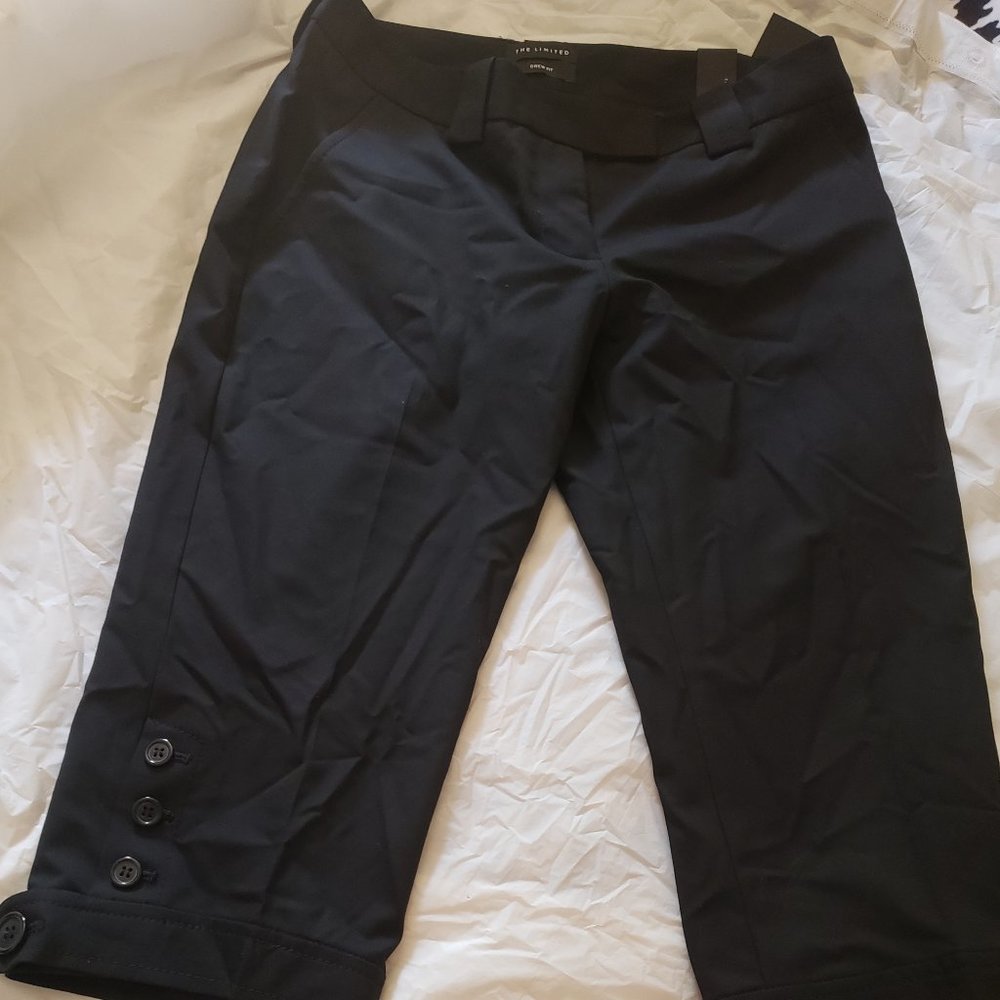 New with tags The Limited Black Crop Pants Size 0